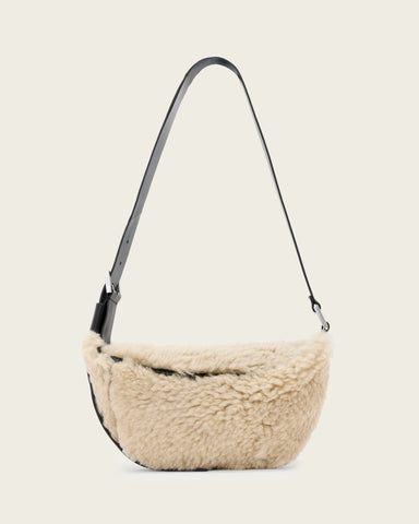 Luna Shearling Crossbody Bag