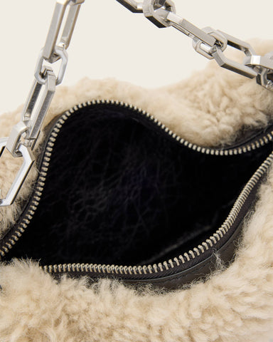 Madea Mini Shearling Crossbody Bag