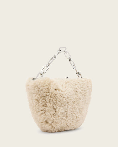 Madea Mini Shearling Crossbody Bag
