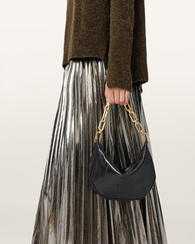 Madea Mini Leather Clutch Bag