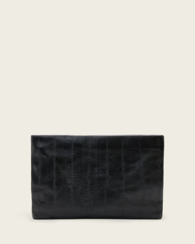 Bettina Leather Clutch Bag