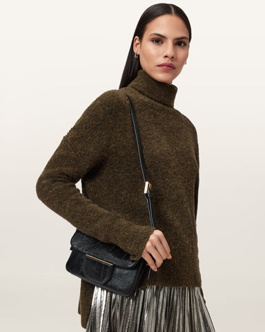 Jupiter Leather Crossbody Bag