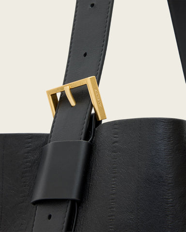 Asha Leather Shoulder Bag