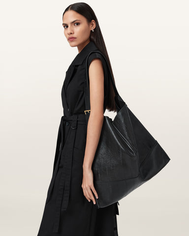 Asha Leather Shoulder Bag