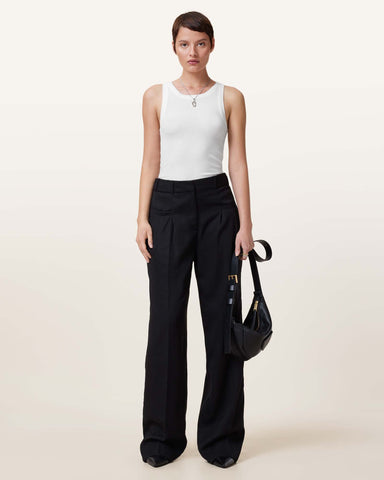 Rina Crew Neck Sleeveless Tank Top