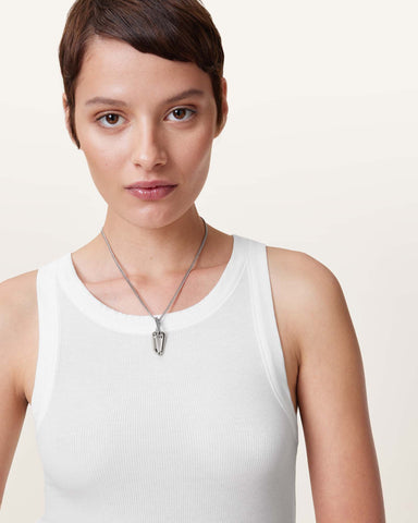 Rina Crew Neck Sleeveless Tank Top