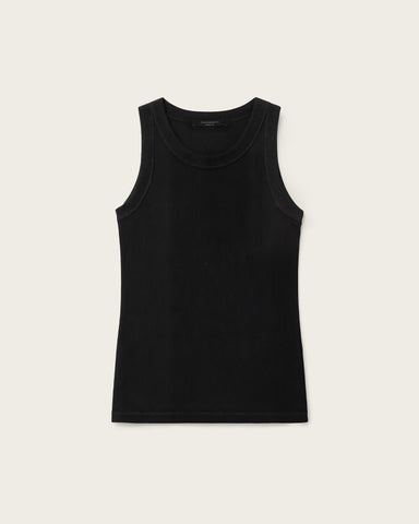 Rina Crew Neck Sleeveless Tank Top