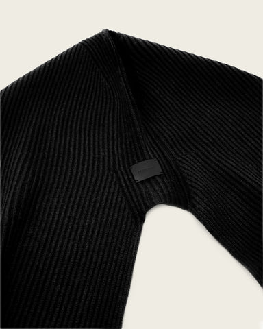 Wren Hooded Wool Scarf