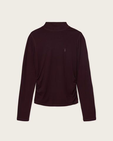 Rina Long Sleeve Roll Neck T-Shirt