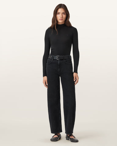 Rina Long Sleeve Roll Neck T-Shirt