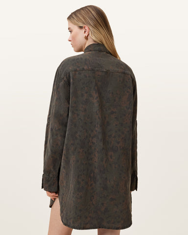 Faye Oversized Denim Shirt Dress