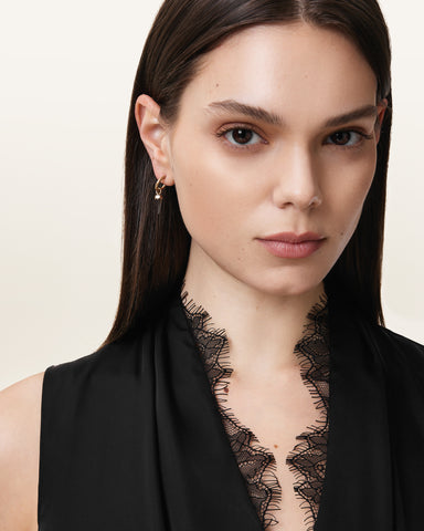 Laio Spike Hoop Earrings