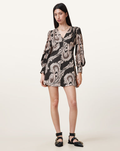 Auden Sanibel Print Mini Dress