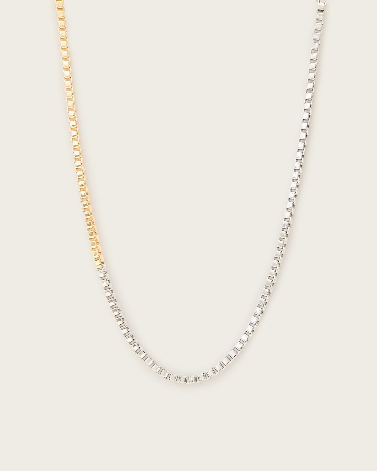 Zoe Box Chain Necklace