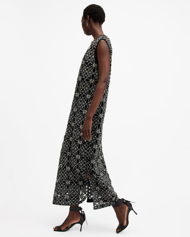 Iliana Embellished Relaxed Fit Maxi Dress