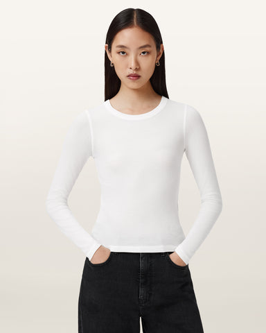 Rina Long Sleeve Crew Neck T-Shirt