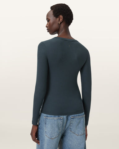 Rina Long Sleeve Crew Neck T-Shirt