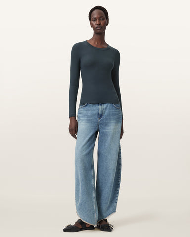 Rina Long Sleeve Crew Neck T-Shirt