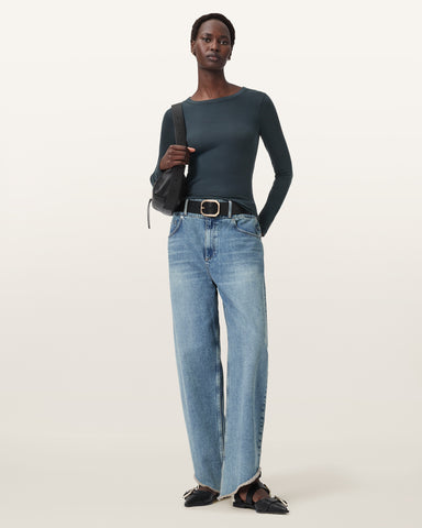 Rina Long Sleeve Crew Neck T-Shirt