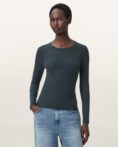 Rina Long Sleeve Crew Neck T-Shirt