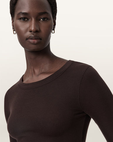 Rina Long Sleeve Crew Neck T-Shirt