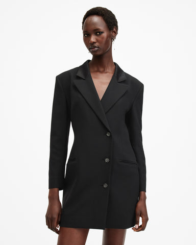Erykah Slim Fit Mini Blazer Dress