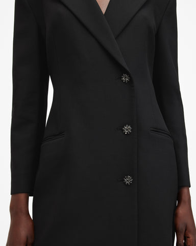 Erykah Slim Fit Mini Blazer Dress