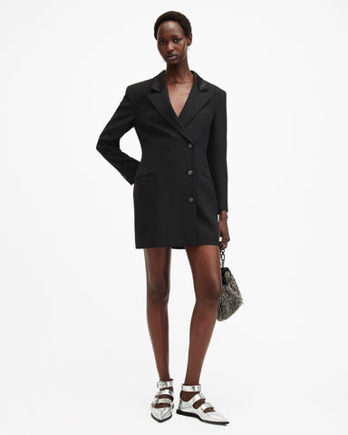 Erykah Slim Fit Mini Blazer Dress