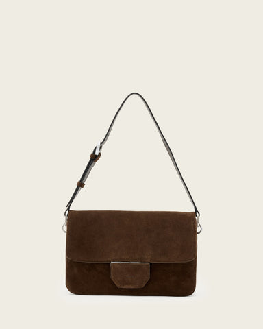 Ondine Suede Shoulder Bag