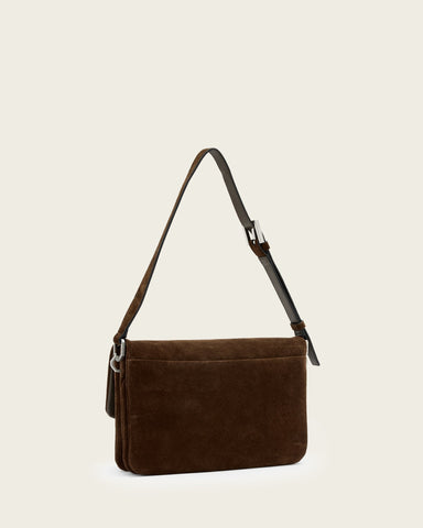 Ondine Suede Shoulder Bag