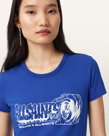 Williams X AllSaints Burnout Stevie T-Shirt