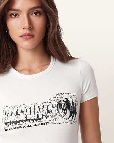 Williams X AllSaints Burnout Stevie T-Shirt