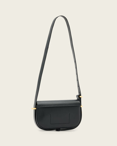 Etta Leather Satchel Crossbody Bag
