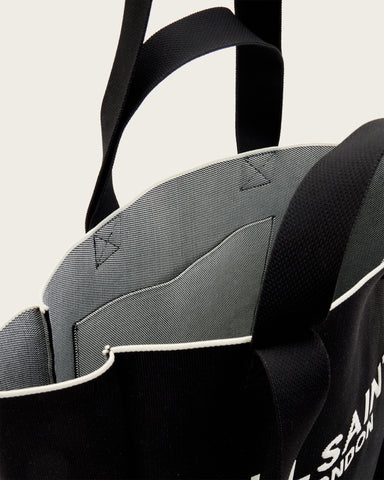 Izzy Large Logo Knitted Tote Bag