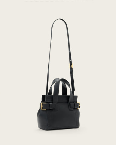 Perez Leather Mini Crossbody Bag