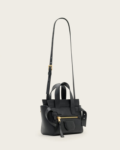 Perez Leather Mini Crossbody Bag