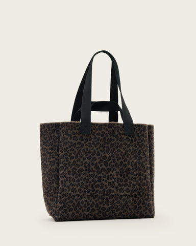 Izzy Leopard Large Tote Bag