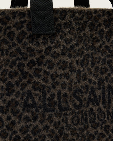 Izzy Leopard Large Tote Bag