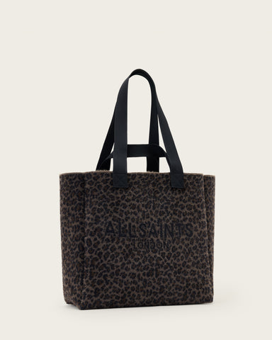 Izzy Leopard Large Tote Bag