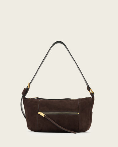 Vega Suede Shoulder Bag