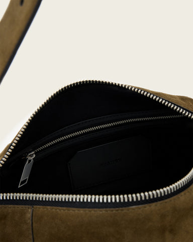 Vega Suede Shoulder Bag