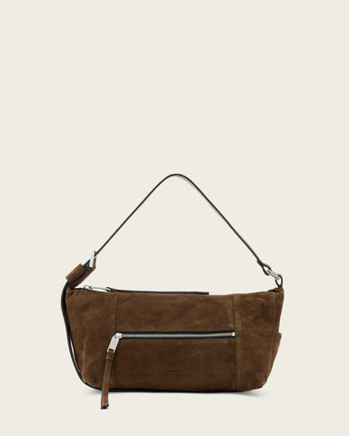 Vega Suede Shoulder Bag