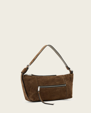 Vega Suede Shoulder Bag