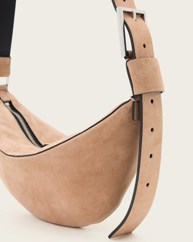 Luna Slouchy Suede Crossbody Bag