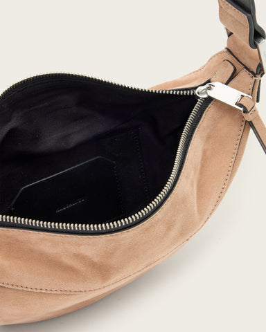 Luna Slouchy Suede Crossbody Bag