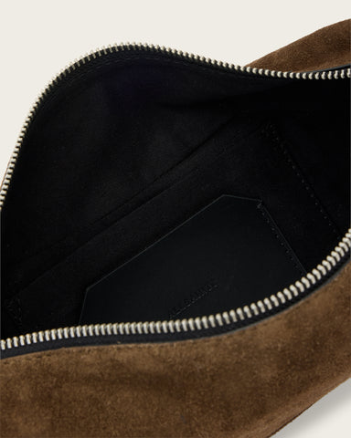 Luna Slouchy Suede Crossbody Bag