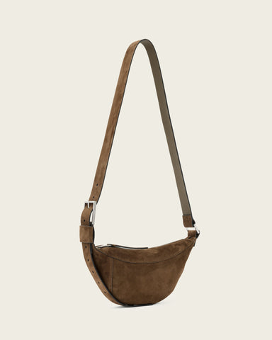 Luna Slouchy Suede Crossbody Bag