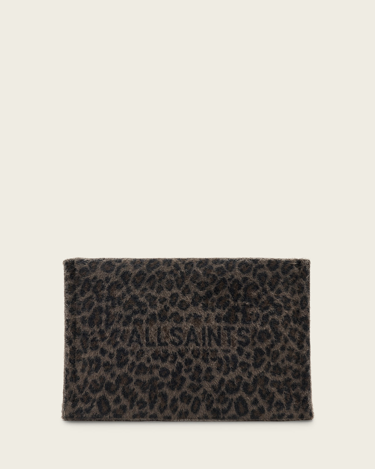 Izzy Leopard Clutch