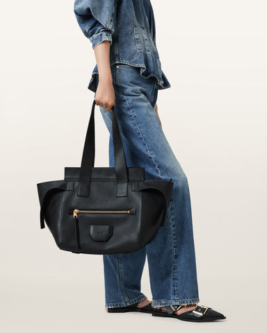 Perez Leather Shoulder Bag