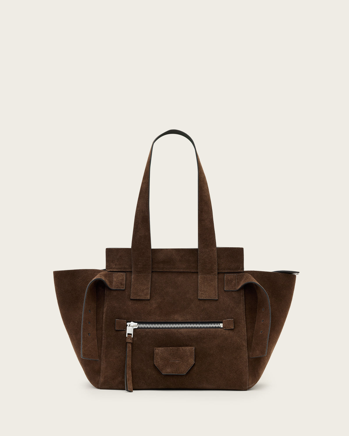 Perez Suede Shoulder Bag